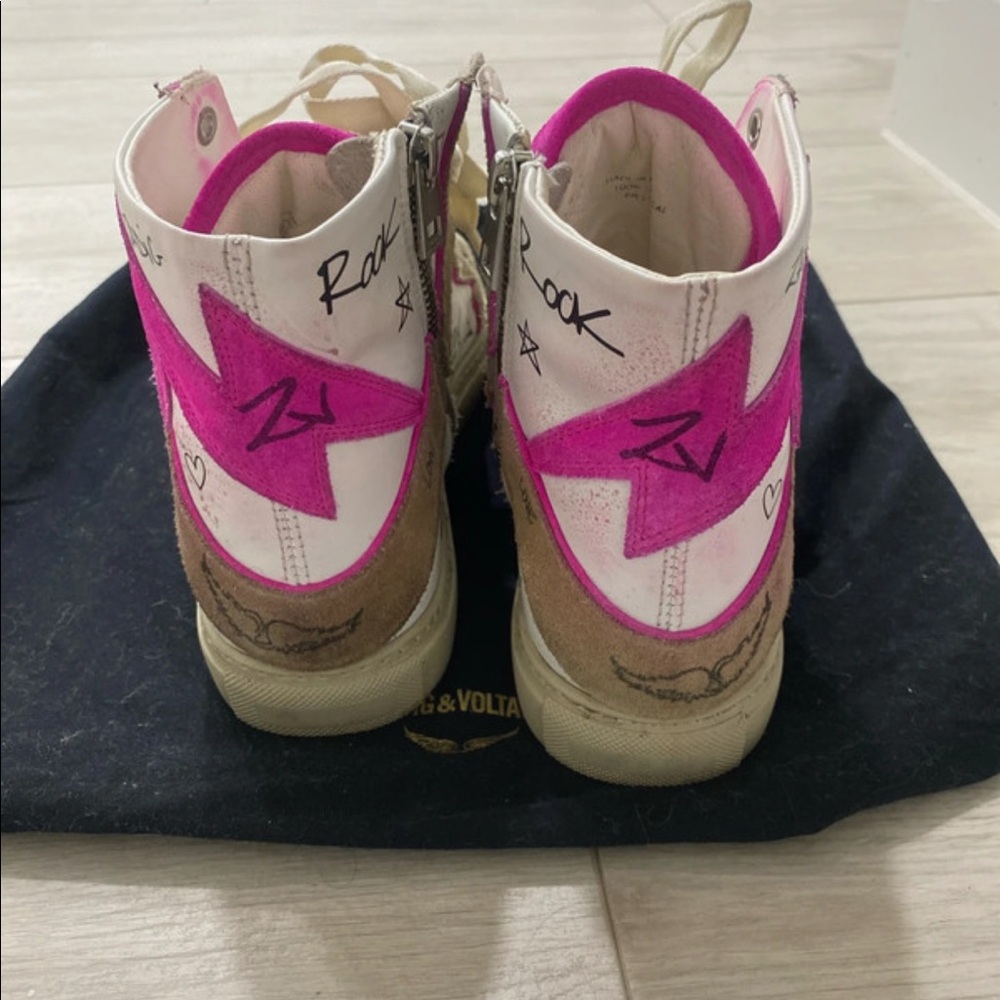 Zadig & Voltaire high top sneakers - Picture 6 of 7